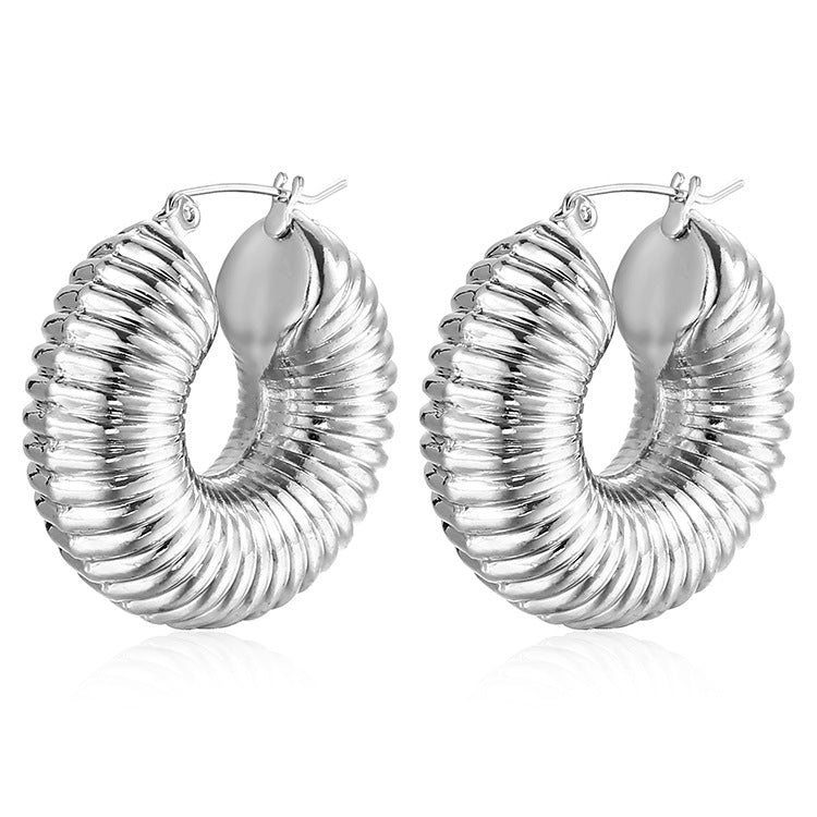 Trendy Women's Vintage Wave Earrings